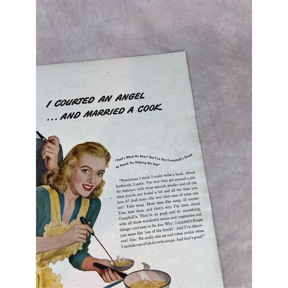 Vintage 1941 Ad for Campbell Soup Print Advertisement - Picture 4 of 5